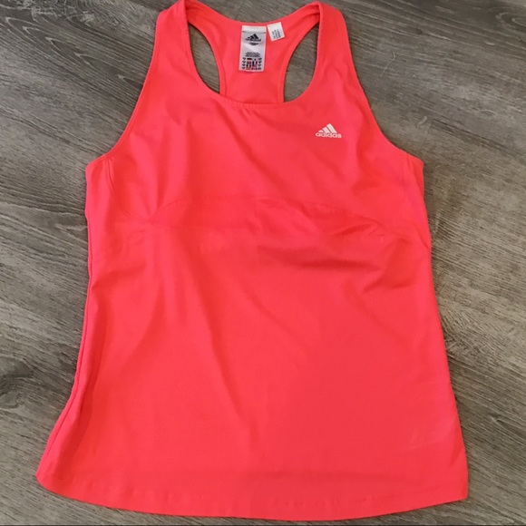 adidas Tops - Adidas Racerback Tank Top with built in bra